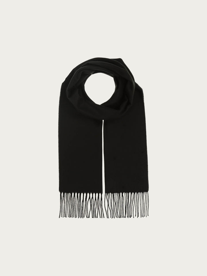 Cashminkschal mit gesticktem bugatti Logo