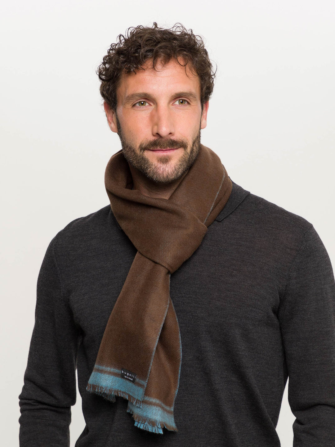 Doubleface bugatti Cashmink-Schal