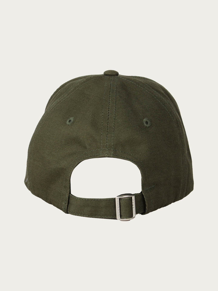 Einfarbige Baseballkappe mit gesticktem bugatti-Logo