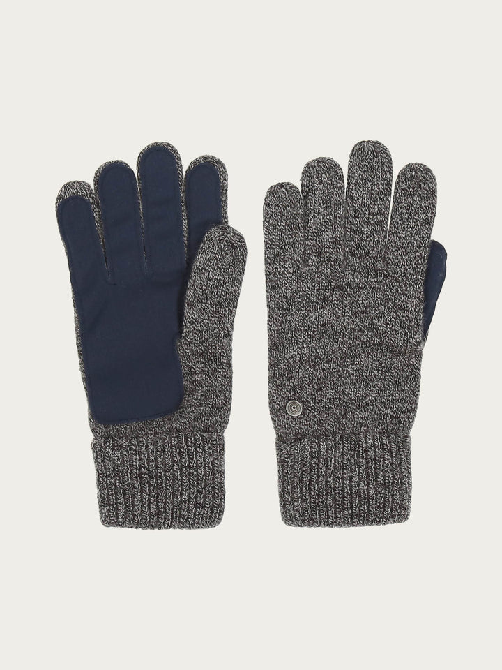 Melierte bugatti Strickhandschuhe in Wollmischung