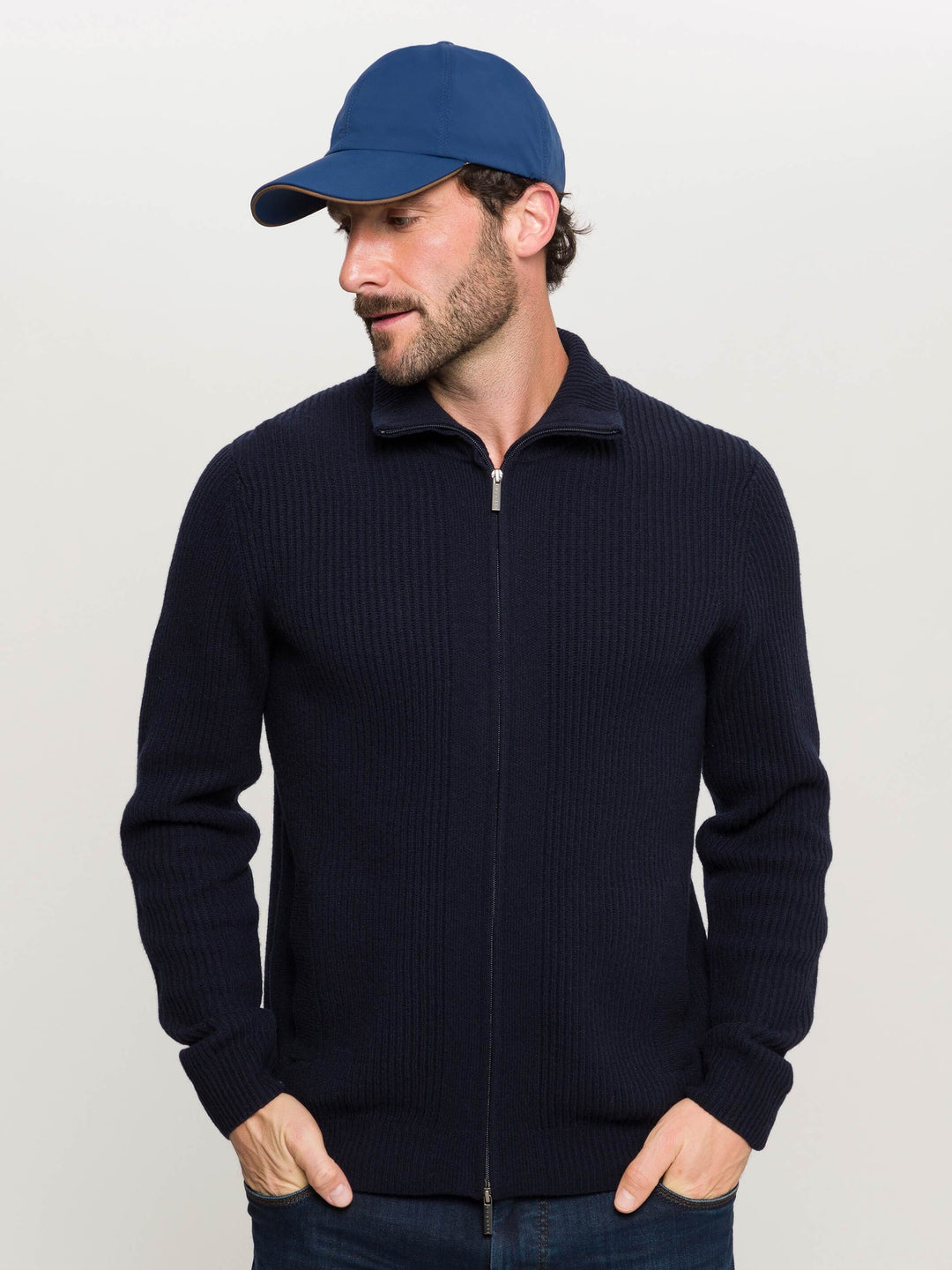 Einfarbige bugatti Baseballkappe