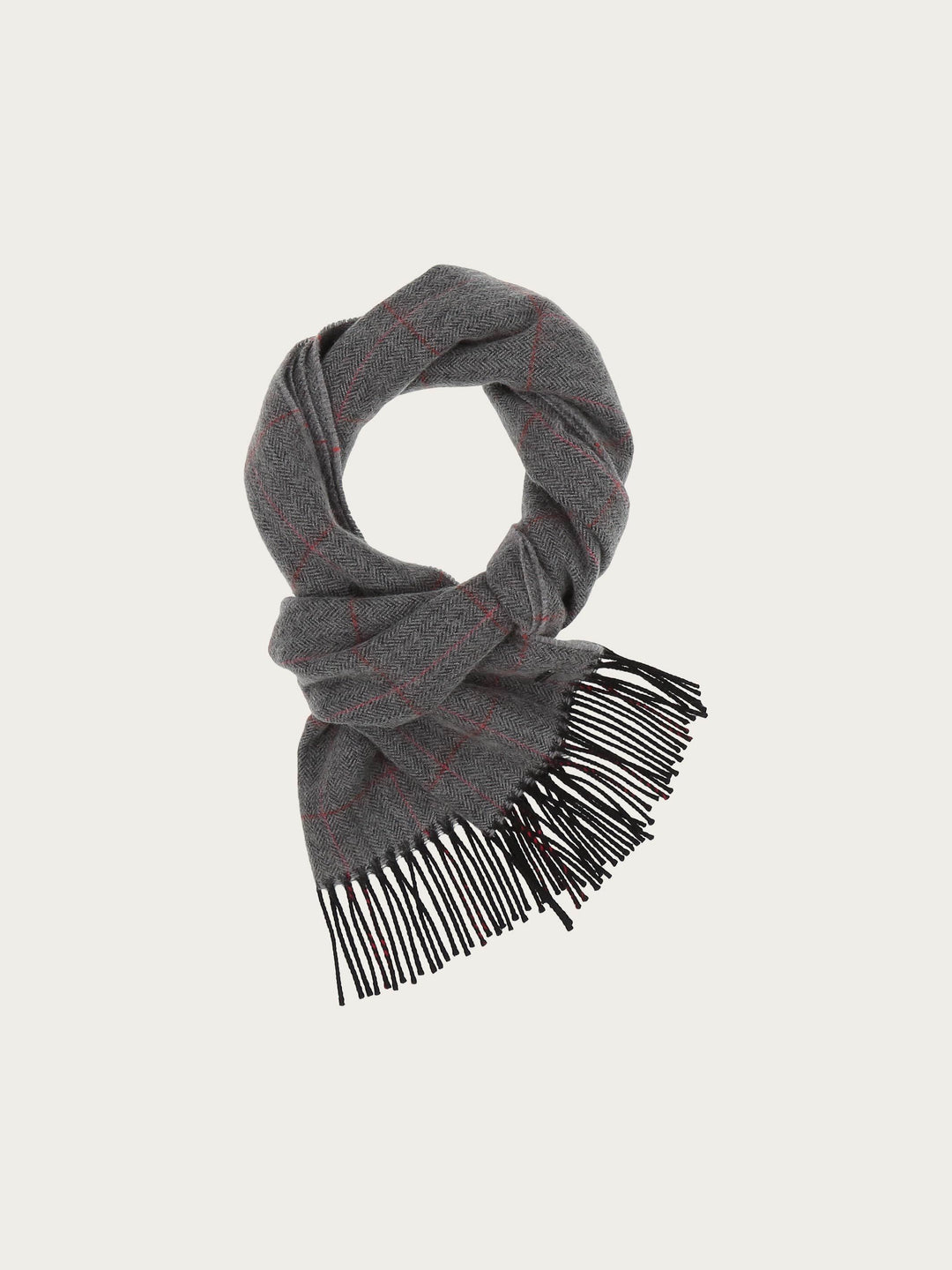 Eleganter bugatti Webschal aus reiner Wolle