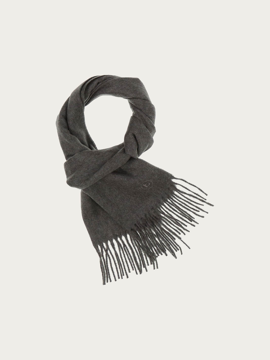 Cashminkschal mit gesticktem bugatti Logo