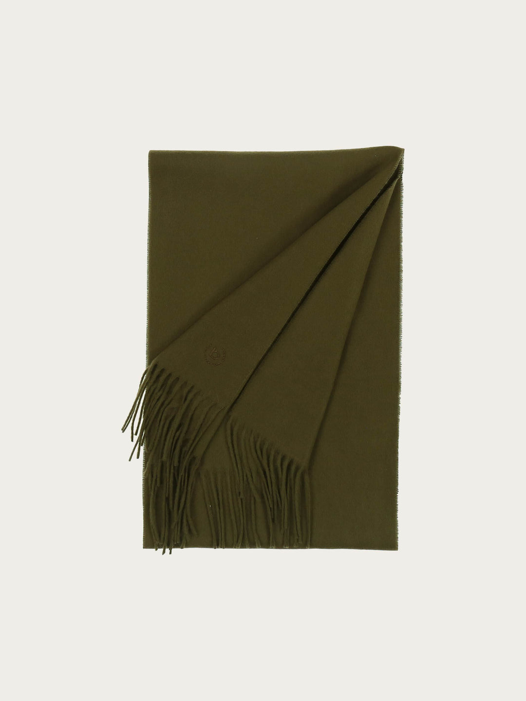 Cashminkschal mit gesticktem bugatti Logo