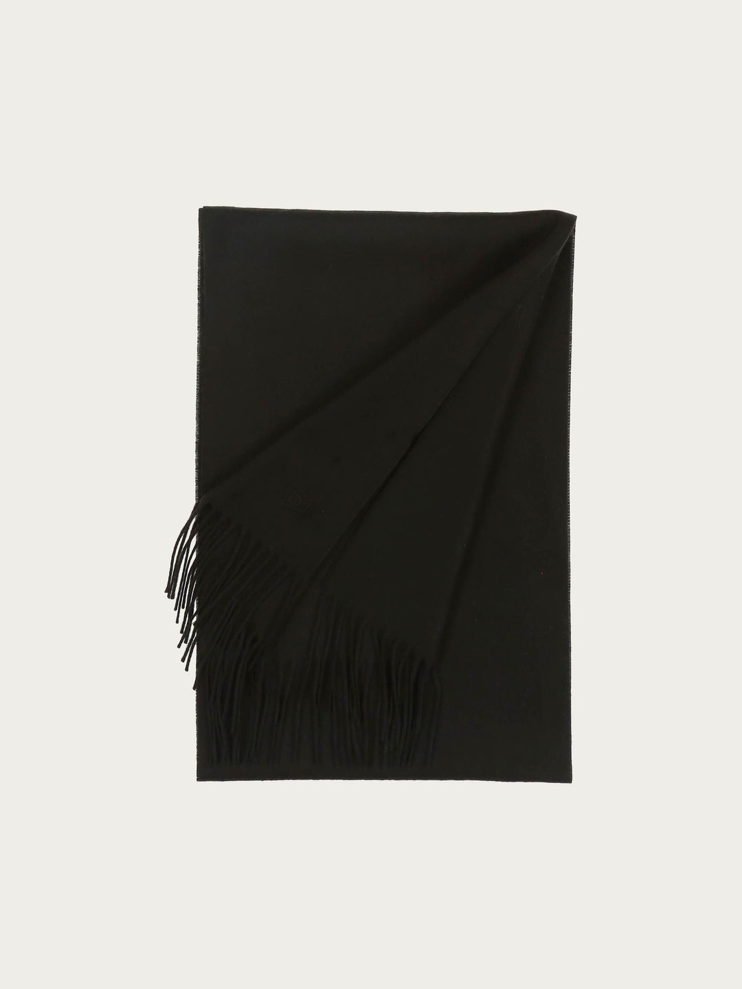 Cashminkschal mit gesticktem bugatti Logo