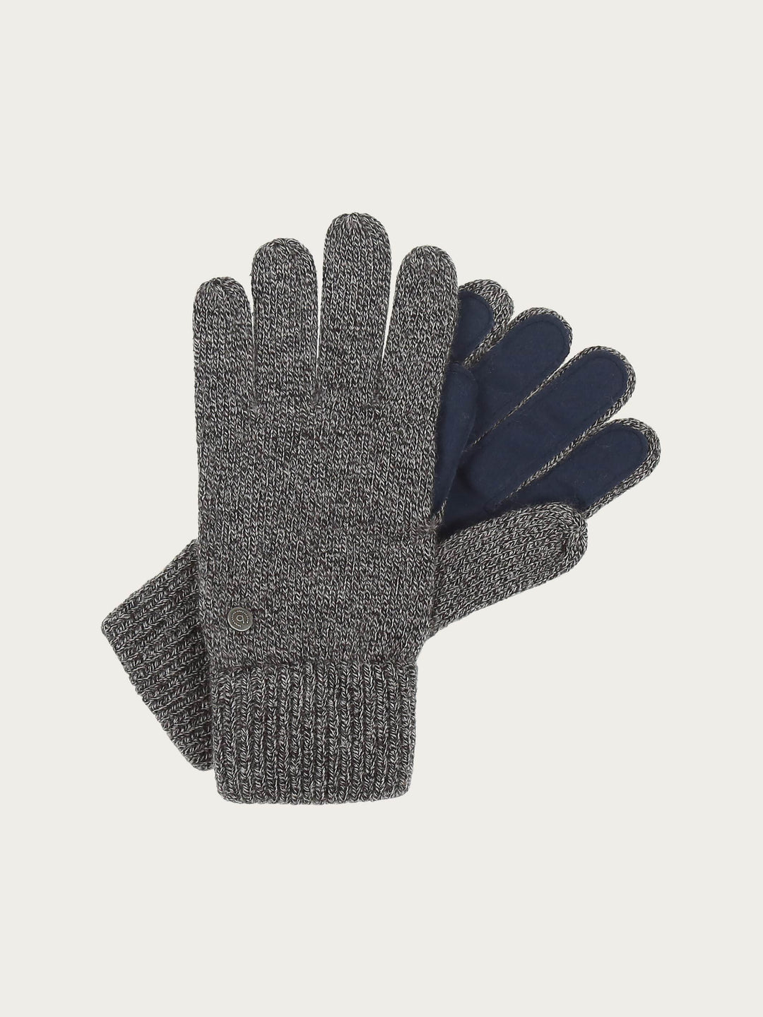 Melierte bugatti Strickhandschuhe in Wollmischung
