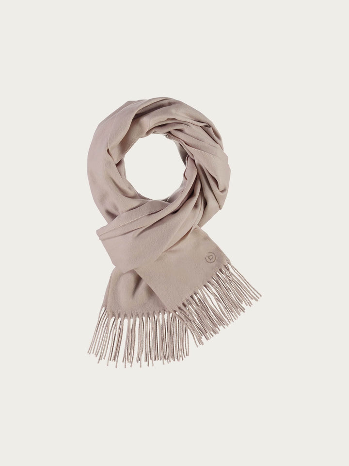 Cashminkschal mit gesticktem bugatti Logo