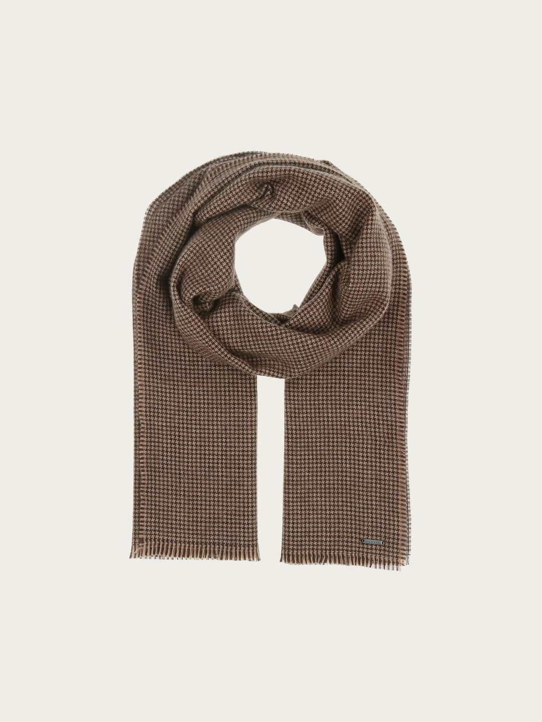 Leichter bugatti Schal im Boxkaro-Muster