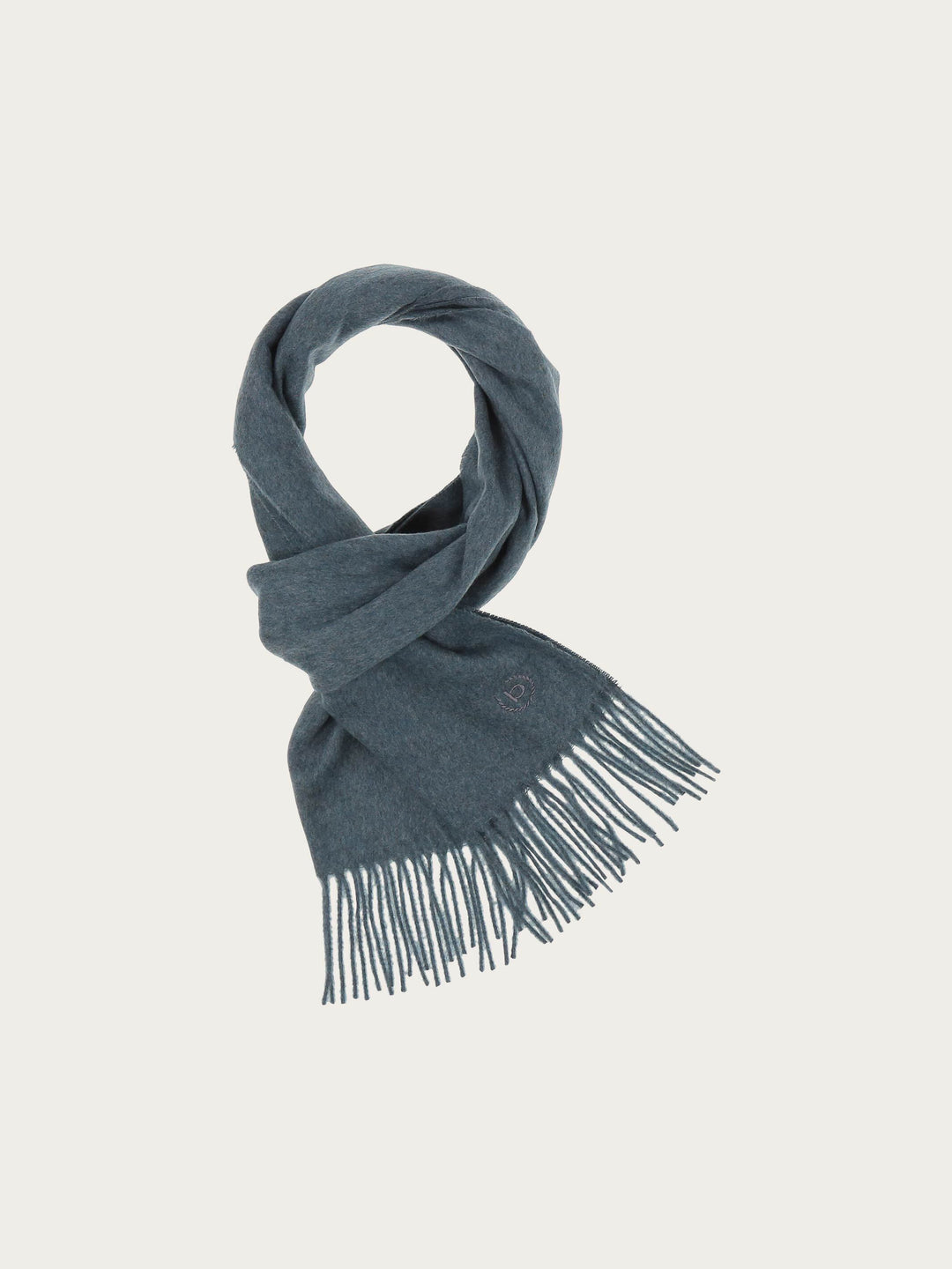 Cashminkschal mit gesticktem bugatti Logo