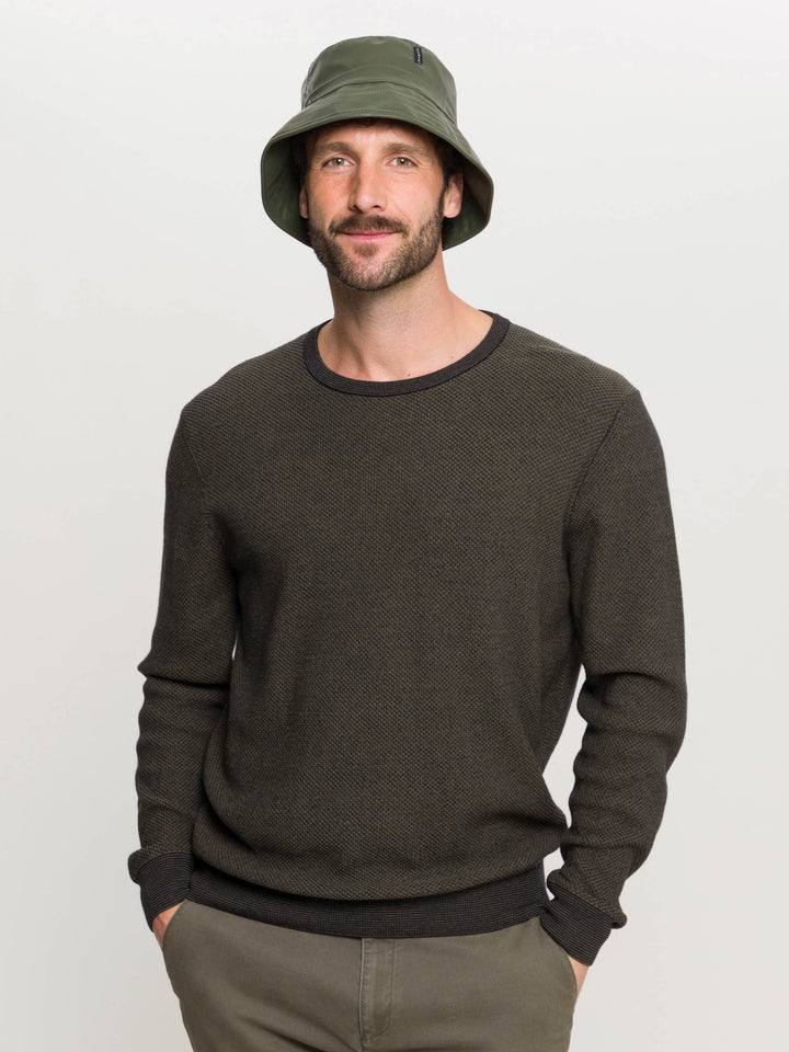 Einfarbiger wasserfester bugatti Bucket Hat