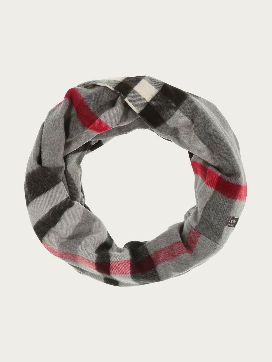 Schmaler Cashmink-Loop mit FRAAS Plaid Karo