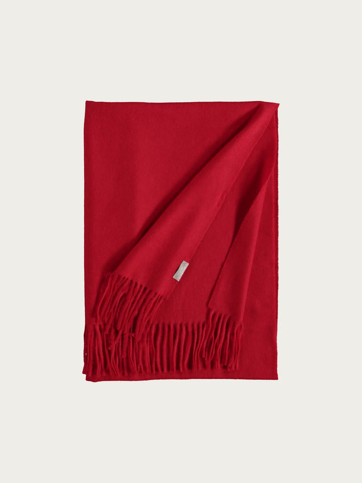 Schal aus reinem Kaschmir mit Fransen
