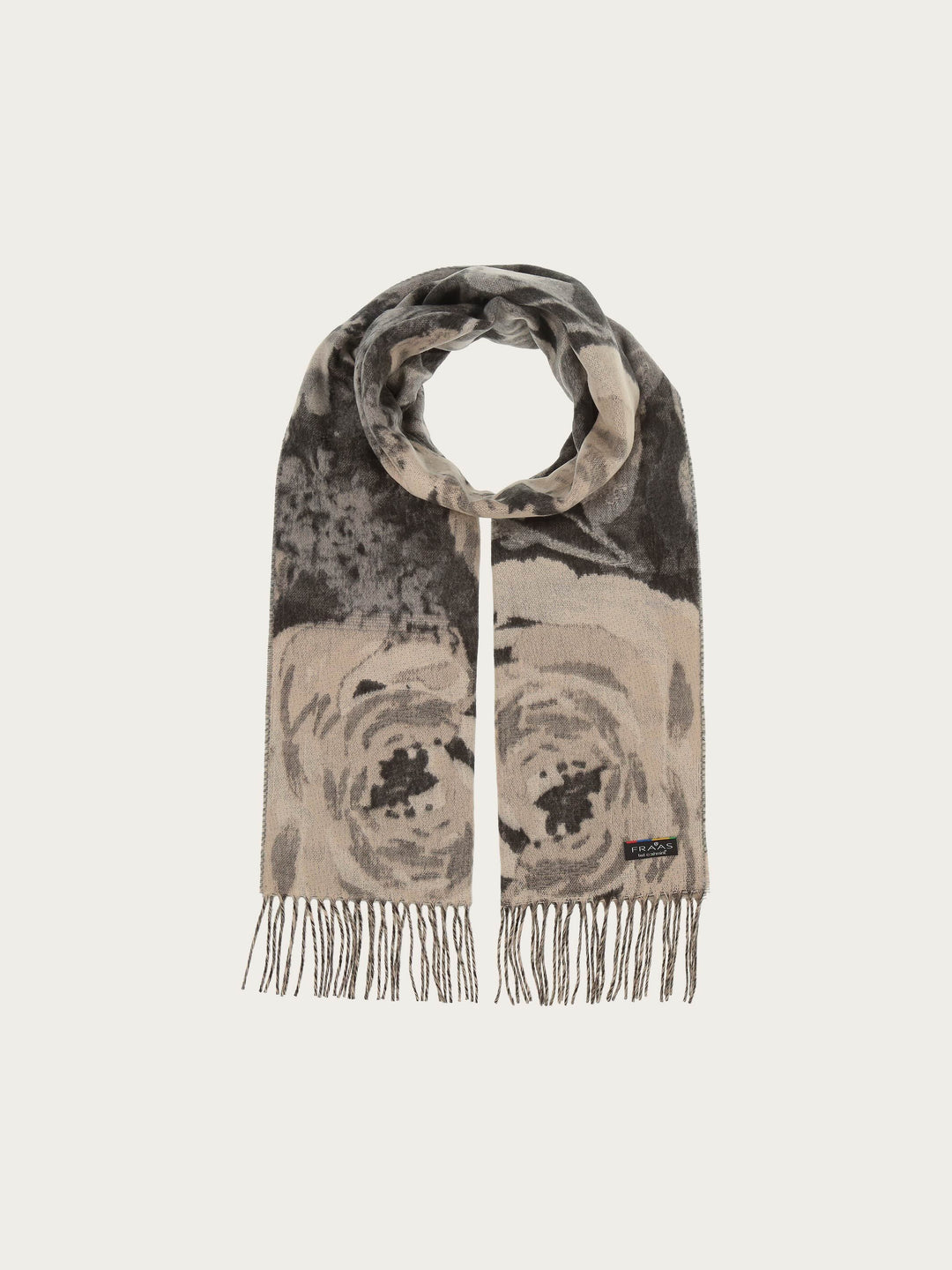 Cashmink-Schal mit romantischem Blumen-Design