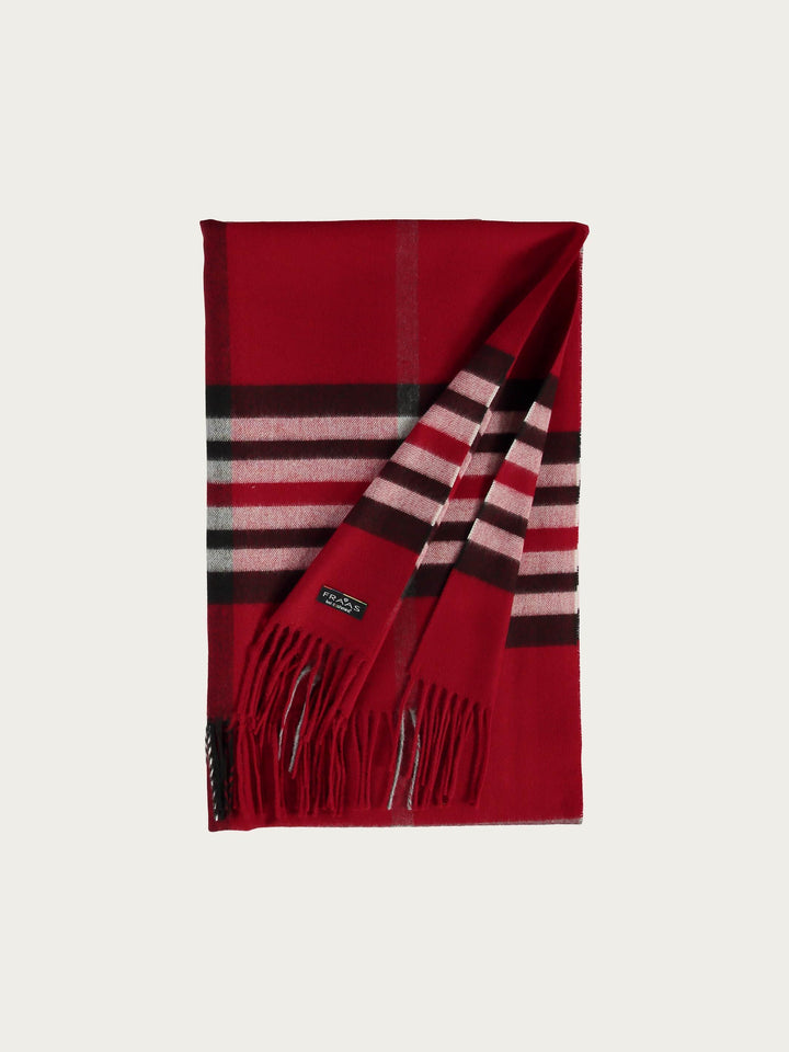 Breiter Cashmink-Schal mit FRAAS Plaid Karo