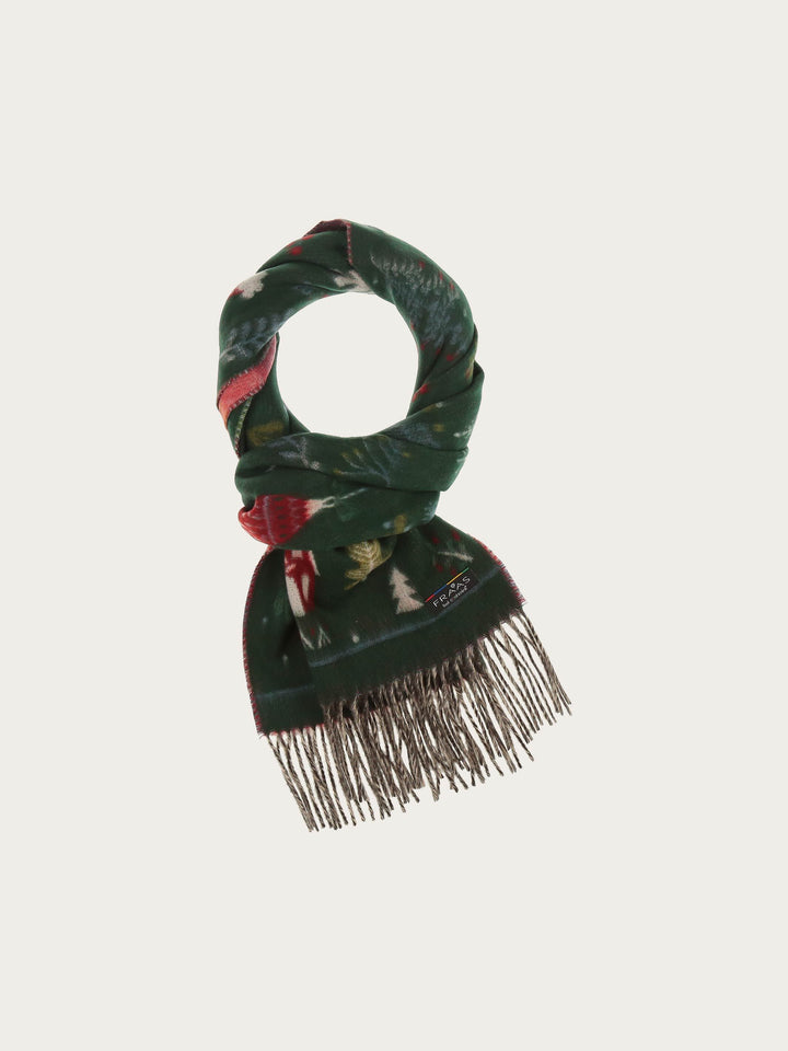 Cashmink-Schal mit Weihnachts-Design