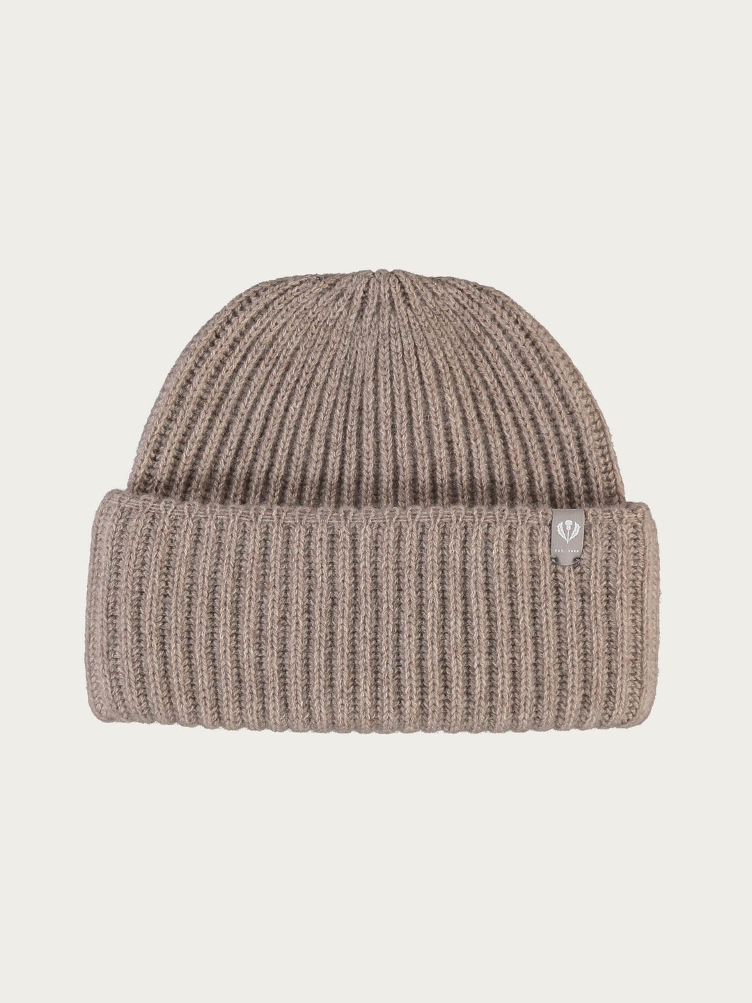 Grobstrick-Mütze aus reinem Kaschmir