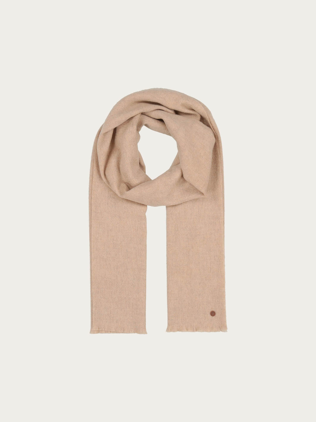 Einfarbiger Schal aus reinem Kaschmir