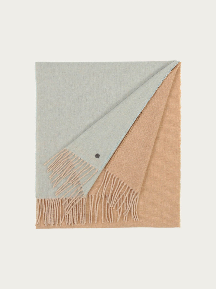 Sustainability Edition - Zweifarbiger Schal in Wollmischung