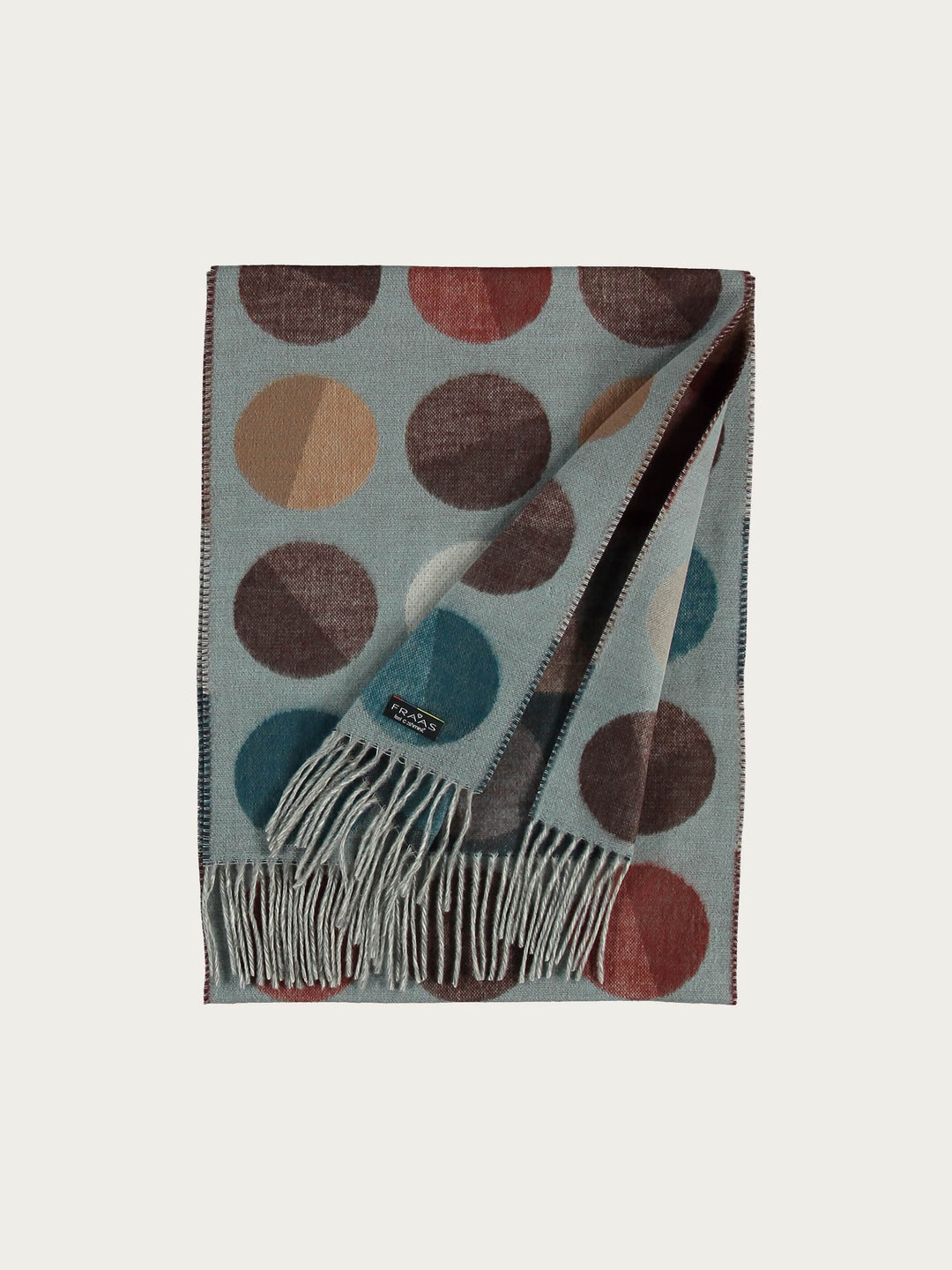 Cashmink-Schal mit großen Punkten