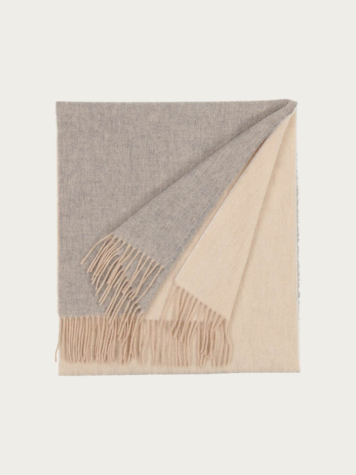 Sustainability Edition - Zweifarbiger Schal in Wollmischung