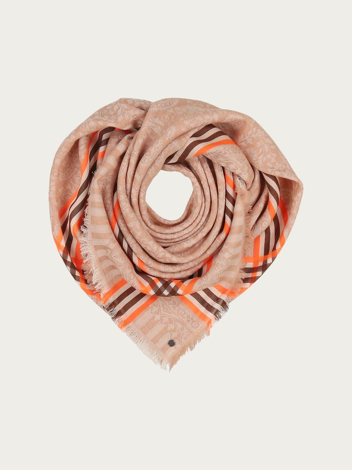 Tuch mit Paisley-Muster in Wollmischung