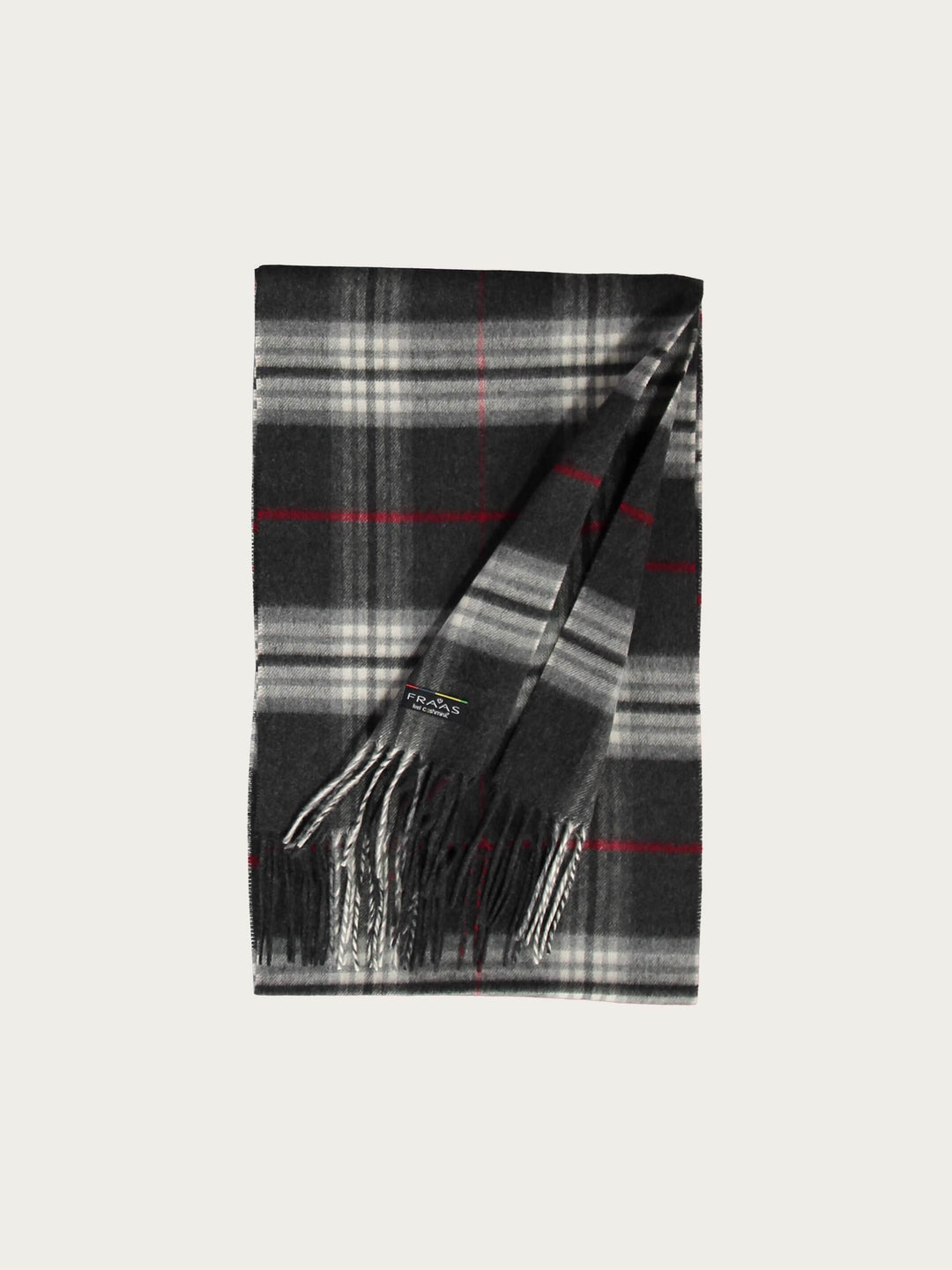 Schmaler Cashmink-Schal mit FRAAS Plaid Karo