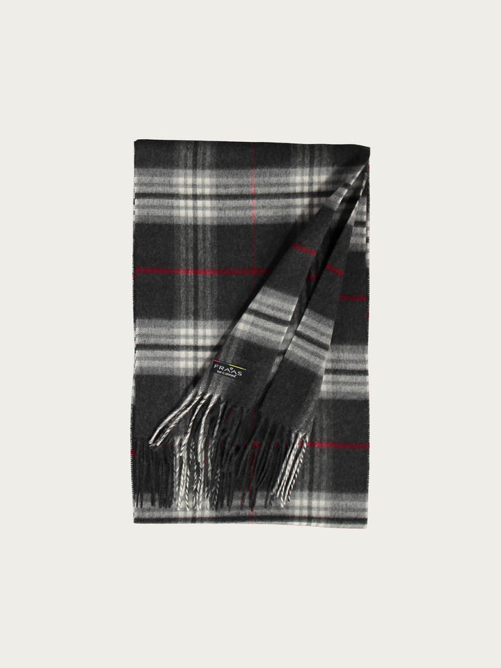 Schmaler Cashmink-Schal mit FRAAS Plaid Karo