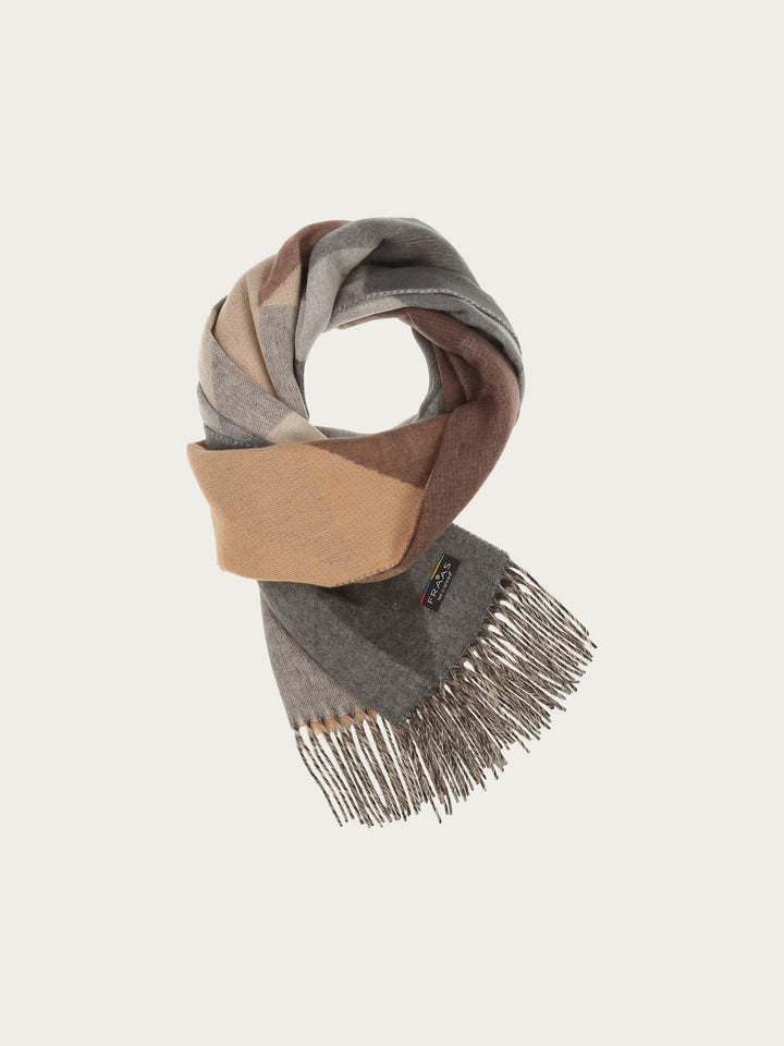 Cashmink-Schal mit geometrischem Design