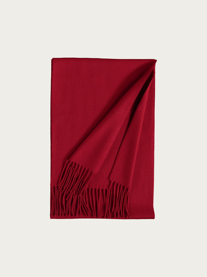 Cashmink-Schal mit Fransen