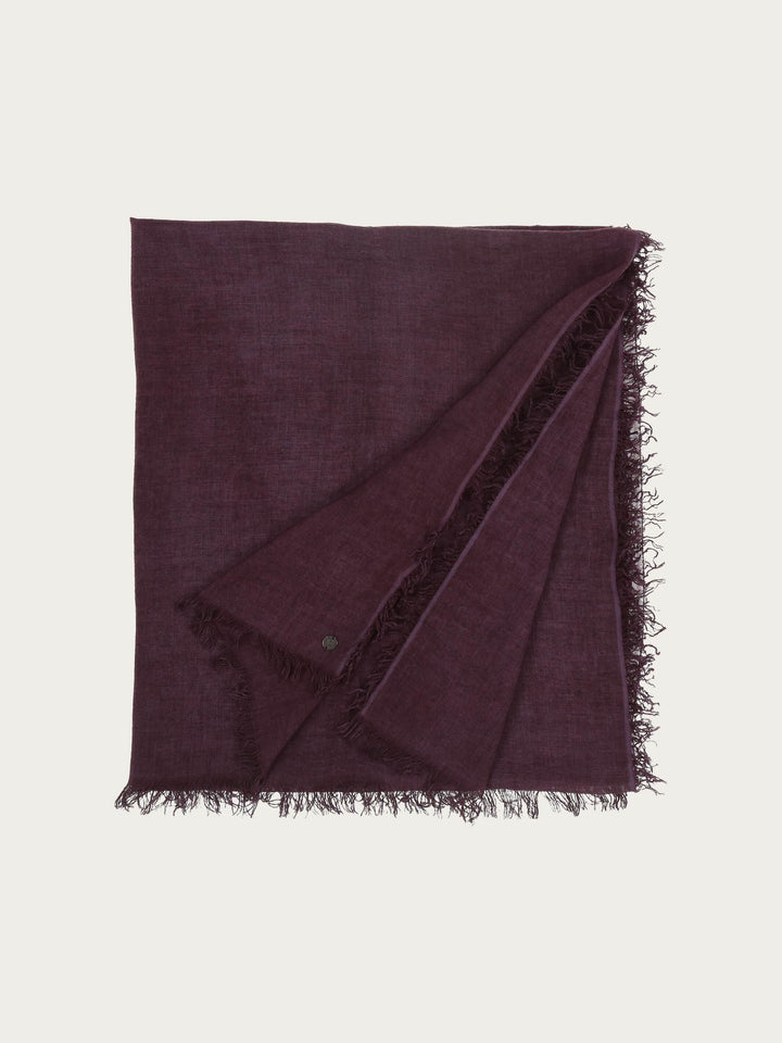 Einfarbige Stola in Viskosemischung