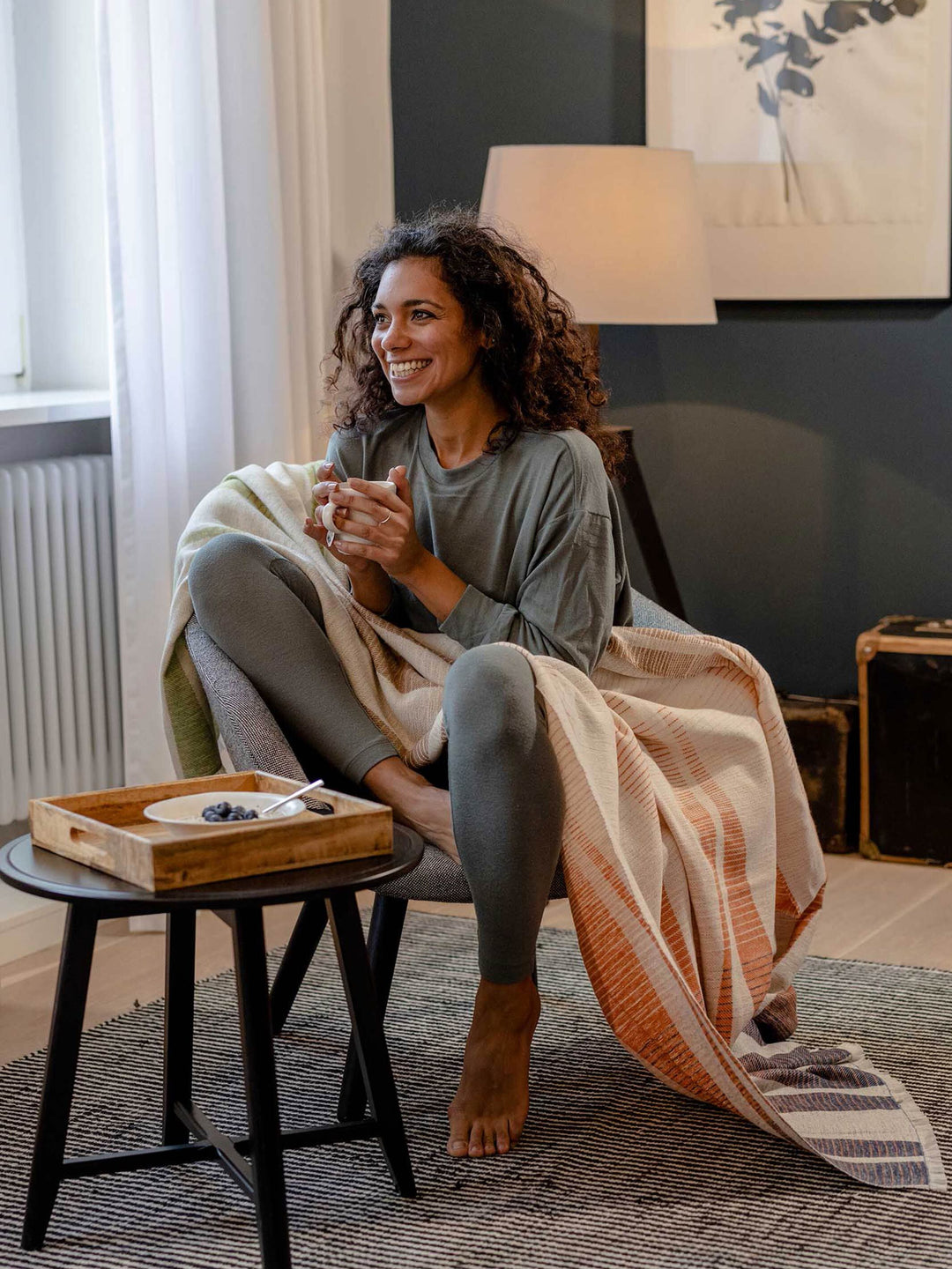 Decke mit Wave-Design - Made in Germany