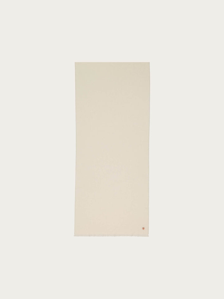 Einfarbiger Schal aus reinem Kaschmir