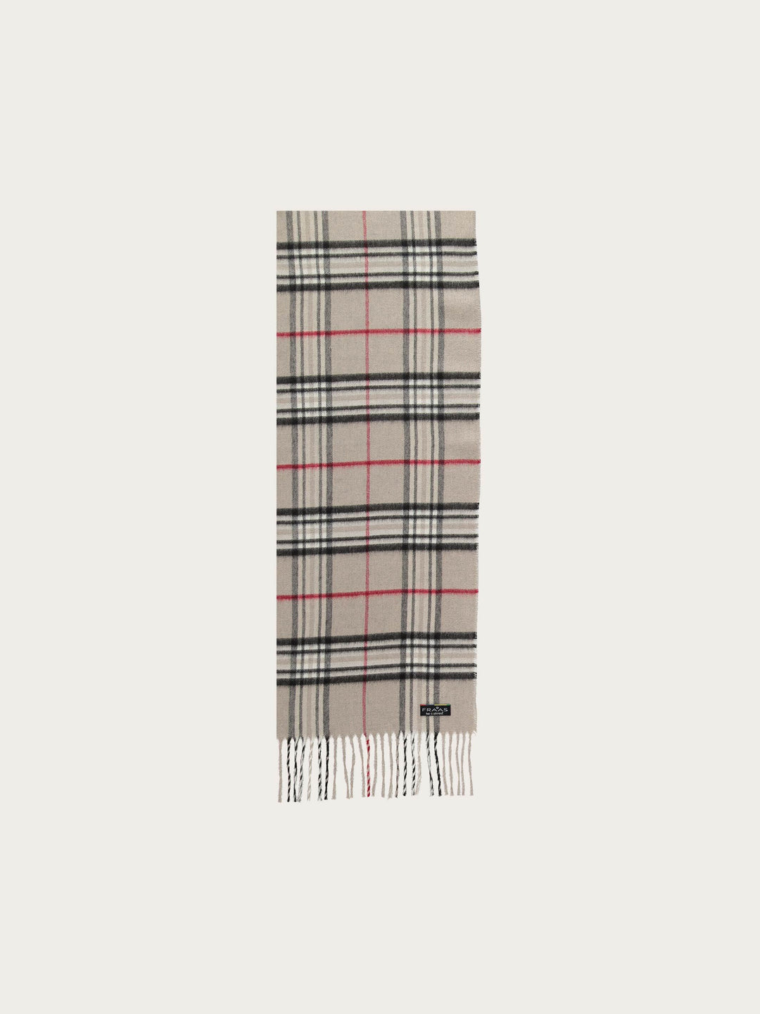 Schmaler Cashmink-Schal mit FRAAS Plaid Karo