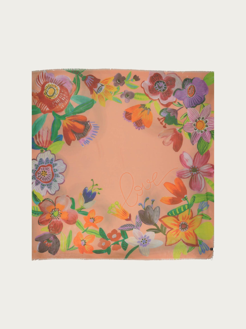 Sustainability Edition - Tuch mit Blumen-Design