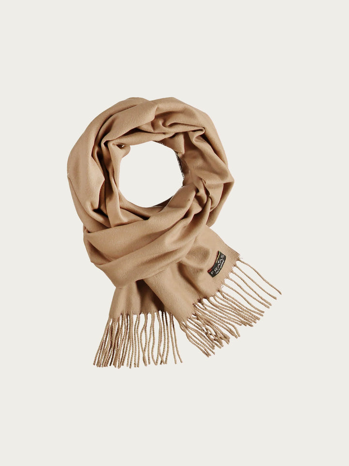 Cashmink-Schal mit Fransen