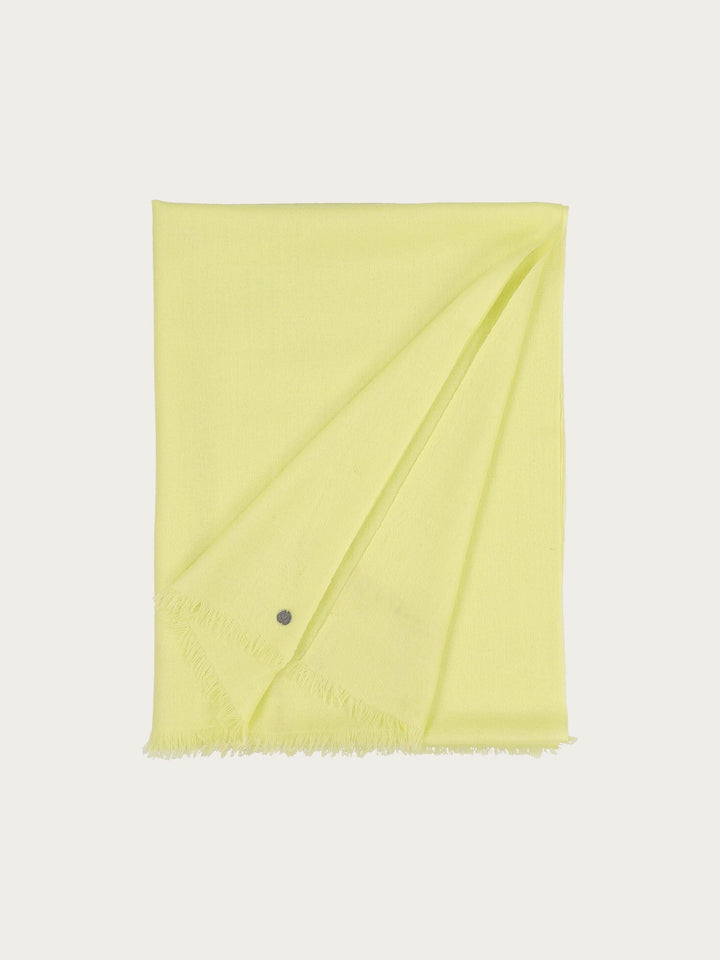 Einfarbige Pashmina aus reiner Wolle
