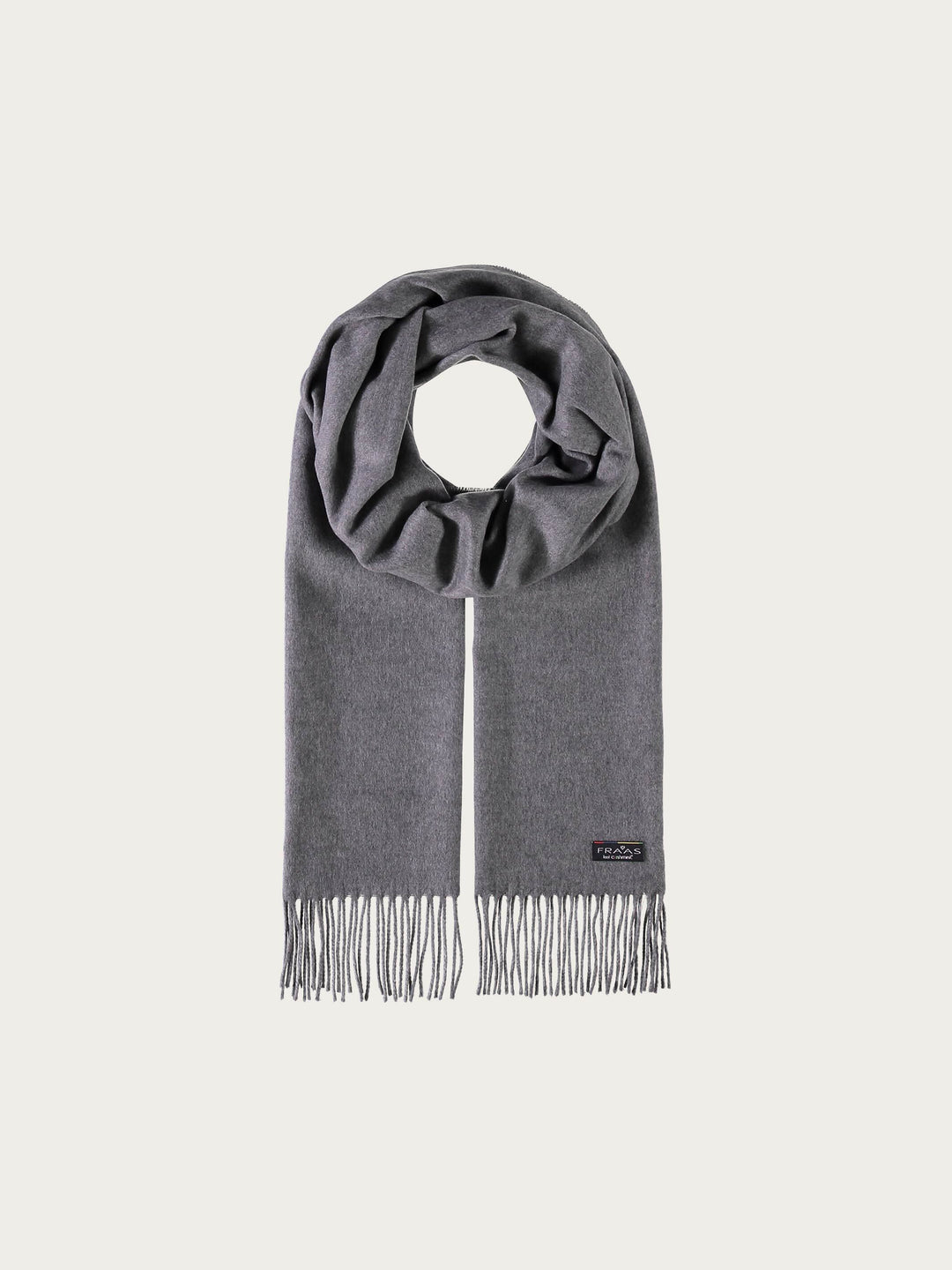 Einfarbiger Cashmink-Schal, 35 cm breit
