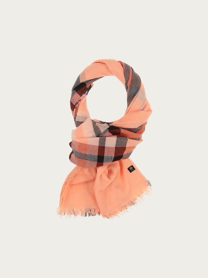 Sustainability Edition - Leichte Stola mit FRAAS Plaid Karo