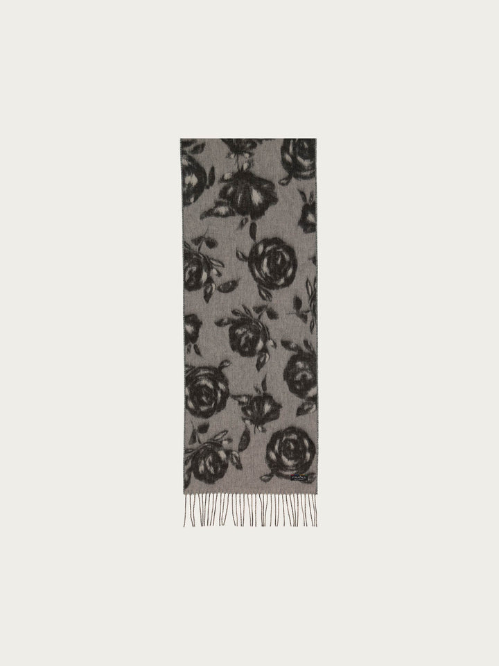 Sustainability Edition - Cashmink-Schal mit Rosen-Design