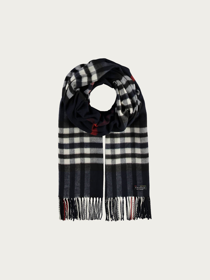 Breiter Cashmink-Schal mit FRAAS Plaid Karo