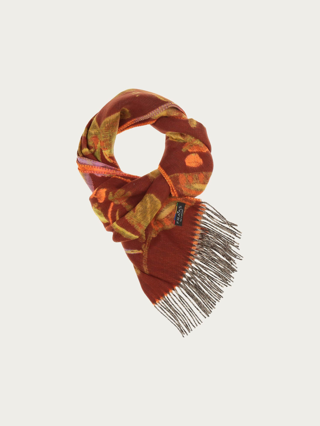 Cashmink-Schal mit elegantem Blumen-Design