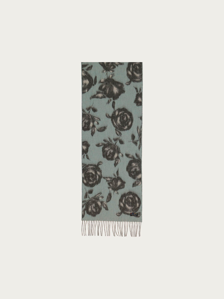 Cashmink-Schal mit Rosen-Design