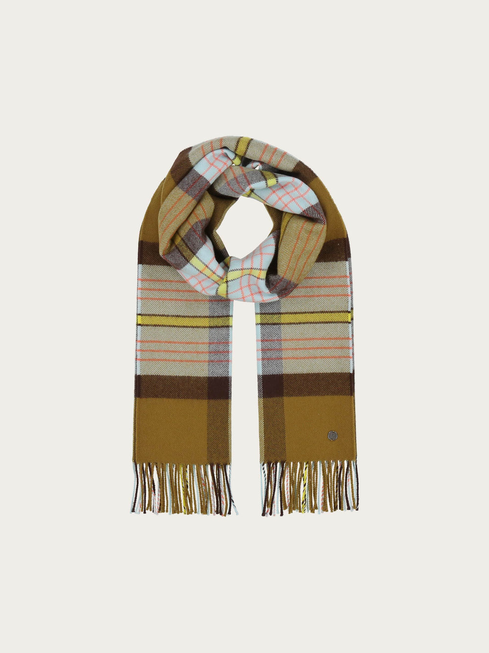 Sustainability Edition - Wollschal mit Box-Karo