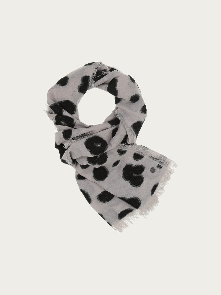 Fil Coupé Schal mit Leo-Design