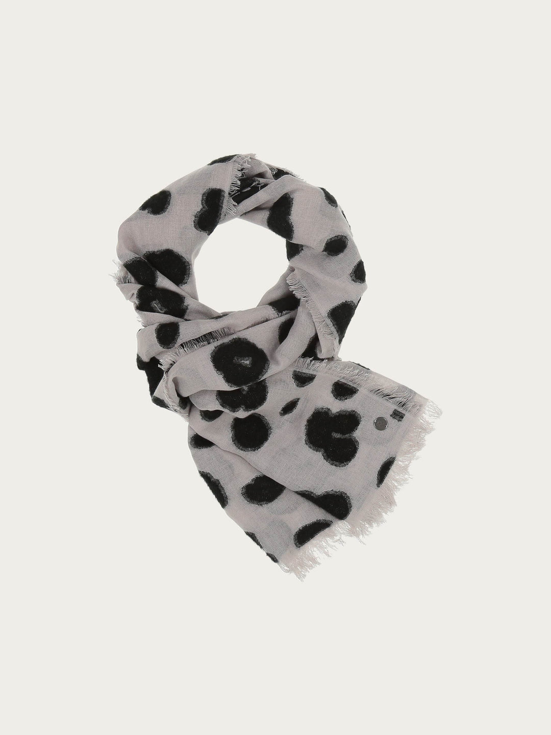 Fil Coupé Schal mit Leo-Design