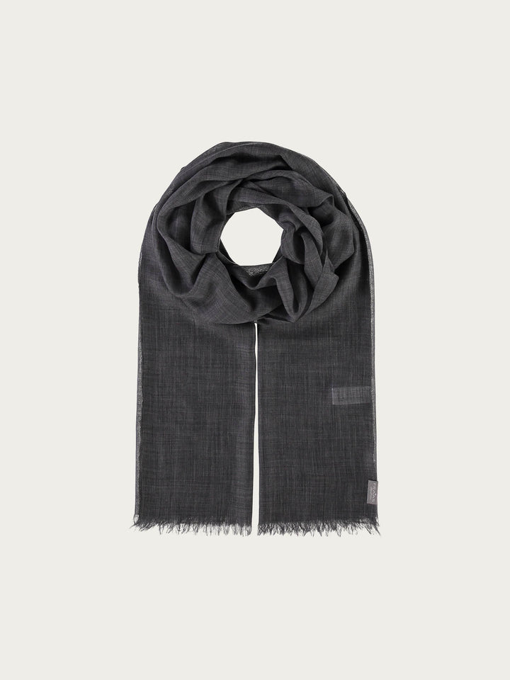 Zarte einfarbige Pashmina aus reinem Kaschmir