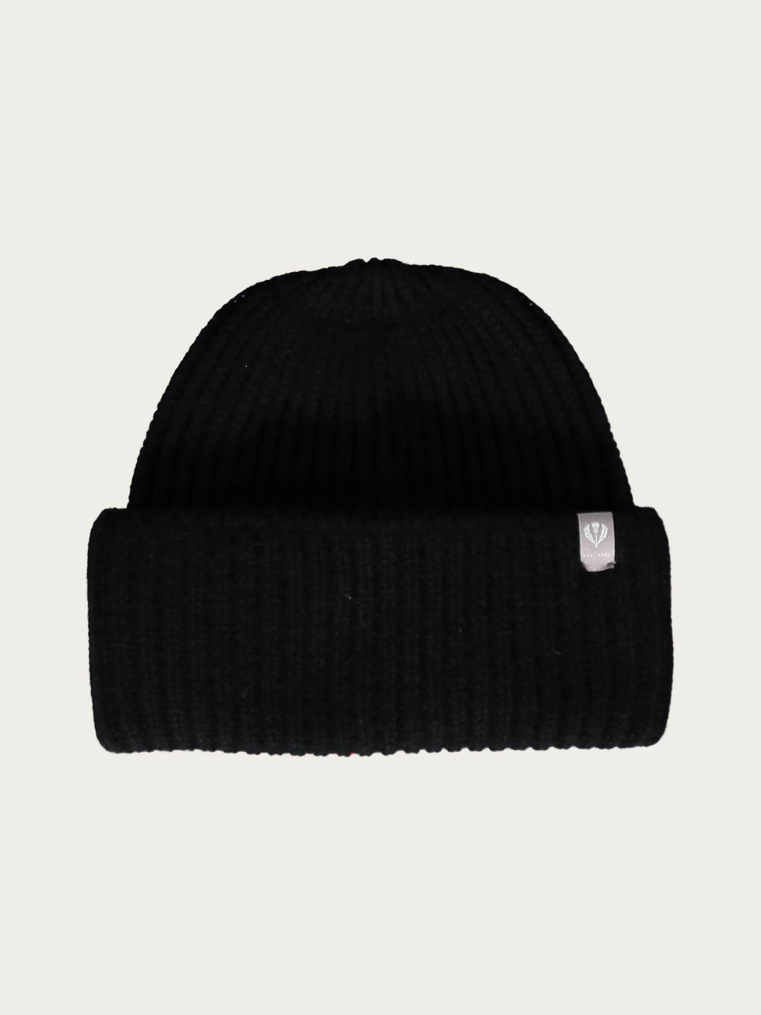 Grobstrick-Mütze aus reinem Kaschmir