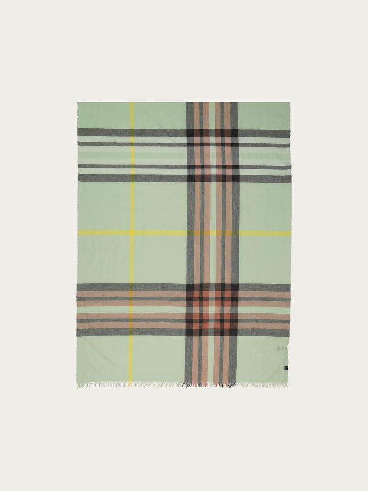 Sustainability Edition - Leichte Stola mit FRAAS Plaid Karo