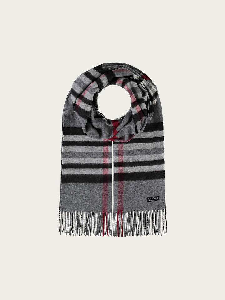 Breiter Cashmink-Schal mit FRAAS Plaid Karo