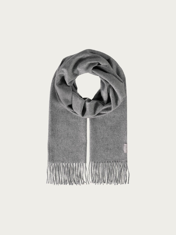 Schal aus reinem Kaschmir mit Fransen